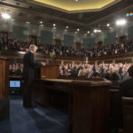 President Donald Trump delivers the Address to Congress